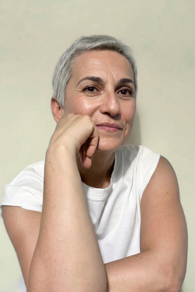 Retrato cercano de Felicidad F. Monsalve
